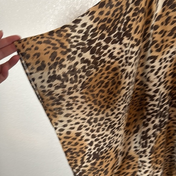 Hutton Wilkinson Leopard Kaftan One Size Fits All Plus Size - Picture 3 of 7